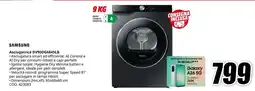MediaWorld SAMSUNG Asciugatrice DV90DG6845LB offerta