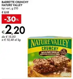 Bennet Barrette crunchy NATURE VALLEY offerta