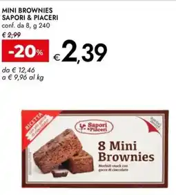 Bennet Mini brownies SAPORI & PIACERI offerta