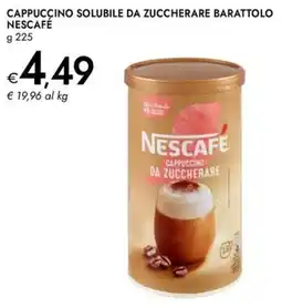Bennet Cappuccino solubile da zuccherare barattolo NESCAFÉ offerta
