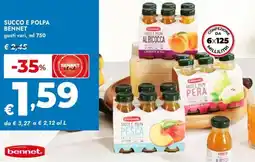 Bennet Succo e polpa BENNET offerta