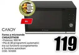 MediaWorld CANDY Forno a microonde CMGA25TNDB offerta