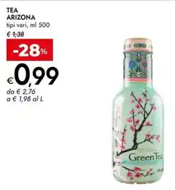 Bennet Tea ARIZONA offerta
