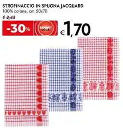 Bennet Strofinaccio in spugna JACQUARD offerta