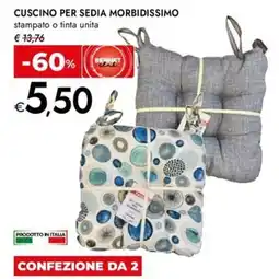 Bennet Cuscino per sedia morbidissimo offerta
