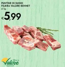 Bennet Puntine di suino filiera VALORE BENNET offerta