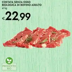 Bennet Costata senza osso biologica di bovino adulto offerta