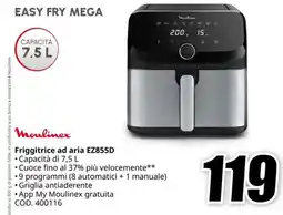 MediaWorld MOULINEX Friggitrice ad aria EZ855D offerta