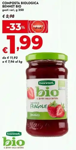 Bennet Composta biologica BENNET BIO offerta