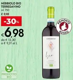 Bennet Nebbiolo bio TERREDAVINO offerta