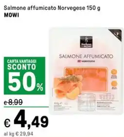 Iper La Grande Salmone affumicato Norvegese MOWI offerta