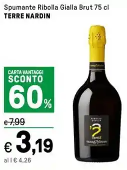 Iper La Grande Spumante Ribolla Gialla Brut TERRE NARDIN offerta