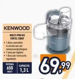 Iper La Grande KENWOOD multi-progo FDP22.130GY offerta