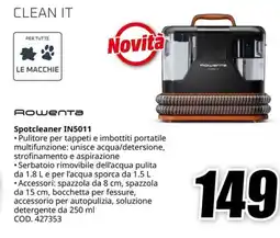 MediaWorld ROWENTA Spotcleaner IN5011 offerta