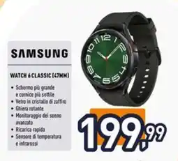 Iper La Grande SAMSUNG Watch & classic (47mm] offerta