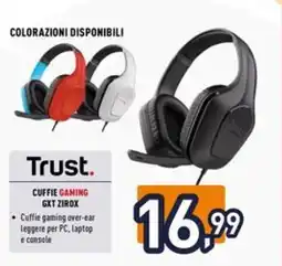 Iper La Grande Trust. CUFFIE GAMING GXT ZIROX offerta