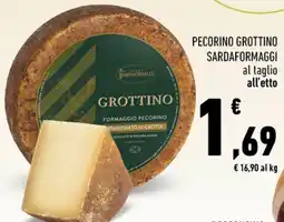 Conad Pecorino grottino sardaformaggi offerta