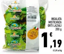 Conad Insalata misticanza orti laziali offerta