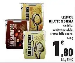 Conad Cremoso di latte di bufala offerta