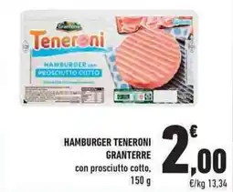 Conad Hamburger teneroni GRANTERRE offerta
