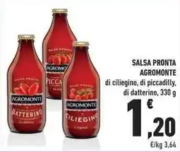 Conad Salsa pronta AGROMONTE offerta