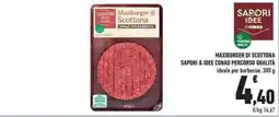 Conad Maxiburger di scottona sapori & idee conad percorso qualità offerta