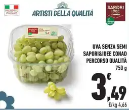 Conad Uva senza semi sapori&idee conad percorso qualità offerta