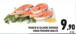 Conad Trancio di salmone superior conad percorso qualità offerta