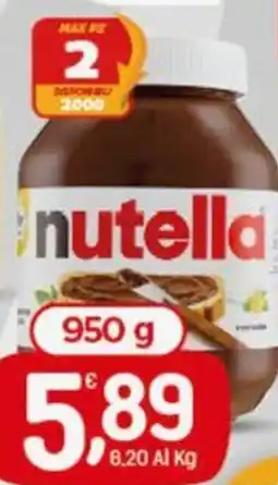 Crai Ferrero Nutella offerta