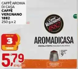 Crai Caffè aroma di casa CAFFE VERGNANO 1882 offerta