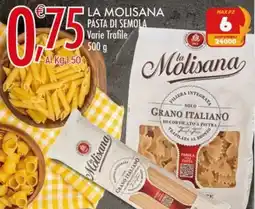 Crai La molisana pasta di semola offerta