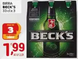 Crai Birra BECK'S offerta