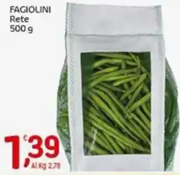 Crai Fagiolini rete offerta