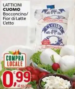 Crai LATTICINI CUOMO Bocconcino/ Fior di Latte L'etto offerta