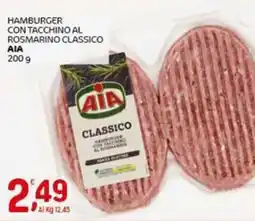 Crai Hamburger con tacchino al rosmarino classico AIA offerta