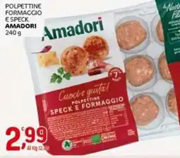 Crai Polpettine formaggio e speck AMADORI offerta
