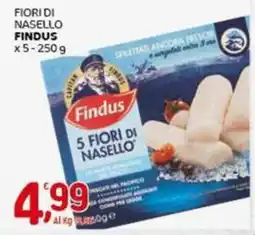 Crai Fiori di nasello FINDUS x5 offerta