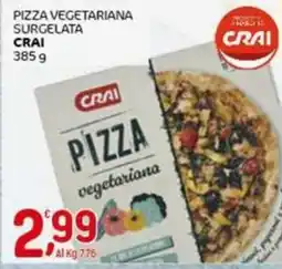 Crai Pizza vegetariana surgelata CRAI offerta