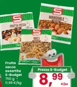 Eurospar Frutta secca assortita S-Budget offerta