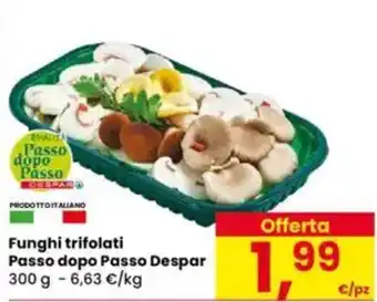 Eurospar Funghi trifolati Passo dopo Passo Despar offerta