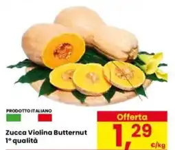 Eurospar Zucca Violina Butternut 1º qualità offerta