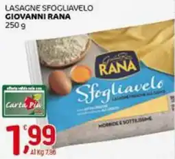 Crai Lasagne sfogliavelo giovanni RANA offerta