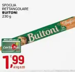 Crai Sfoglia rettangolare BUITONI offerta