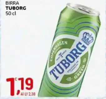 Crai Birra TUBORG offerta