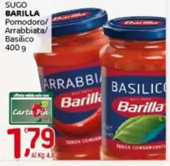 Crai Sugo BARILLA offerta