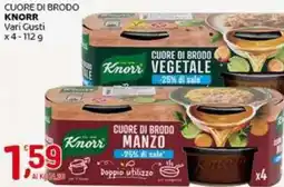 Crai Cuore di brodo KNORR x4 offerta