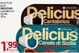 Crai Filetti di alici DELICIUS offerta