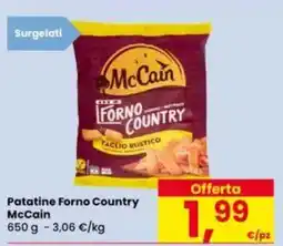 Eurospar Patatine Forno Country McCain offerta