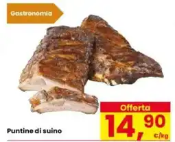 Eurospar Puntine di suino offerta