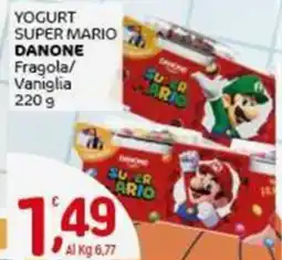 Crai Yogurt super mario DANONE offerta